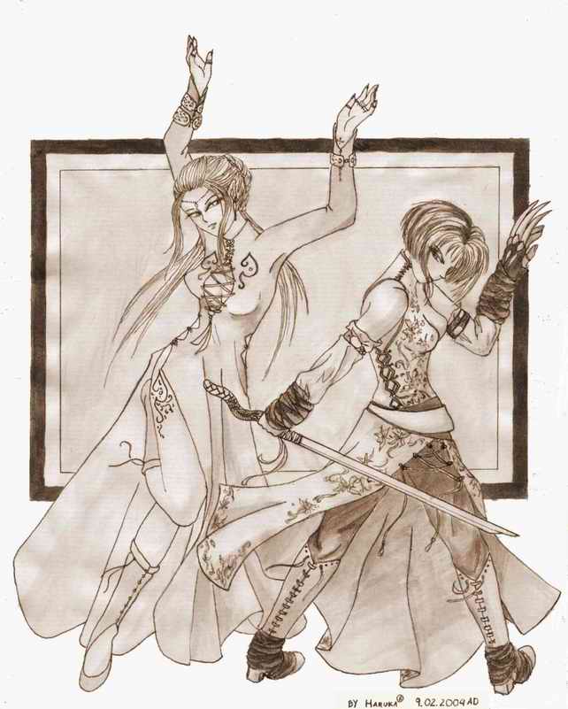 Haruka 2: a warrior and a magican