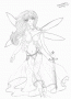 Shibien - Fairy with sword