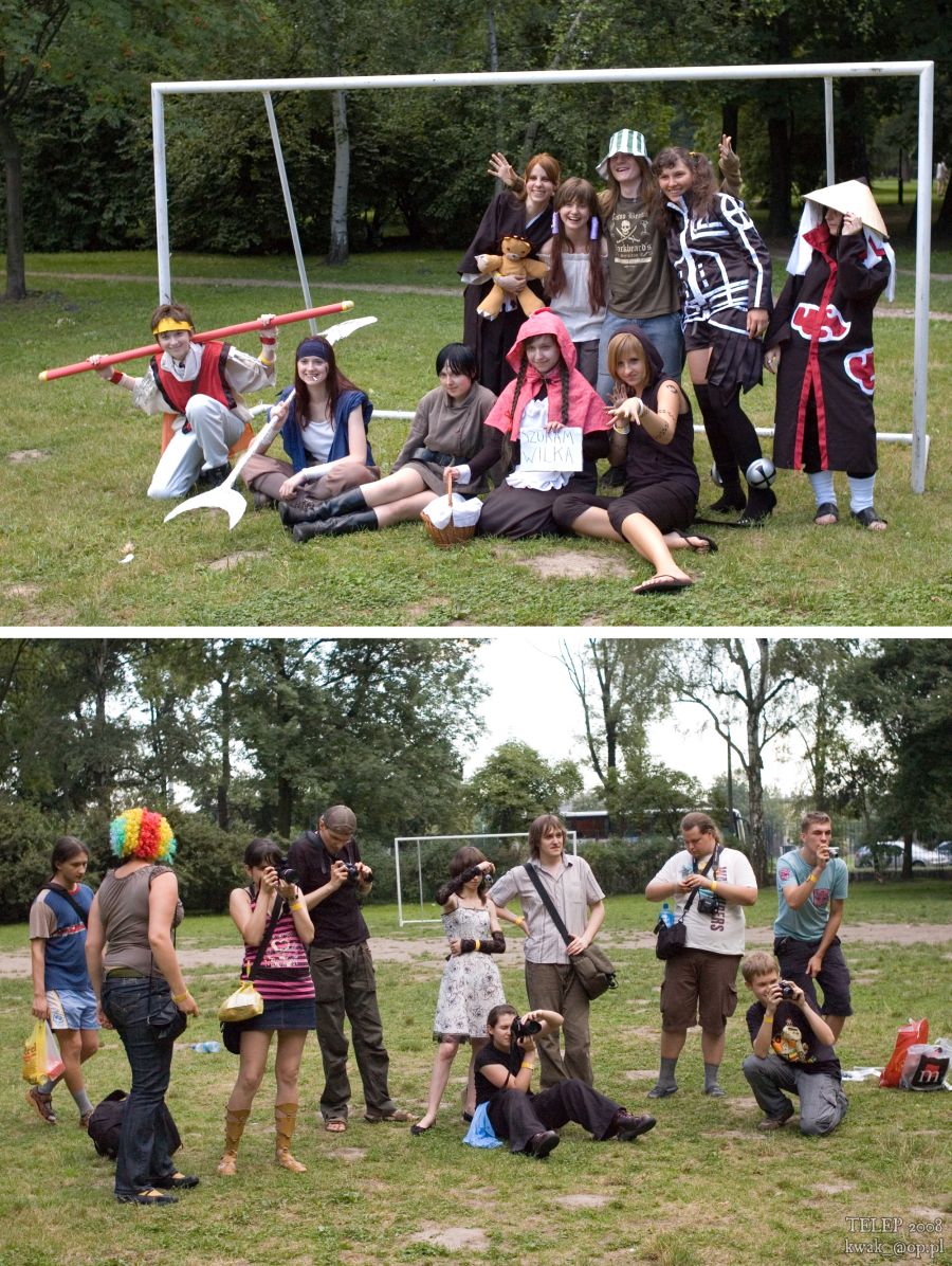 Telep 2008 (Kwak): Cosplay, wypad w plener