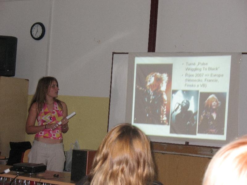 Advik 2008 (Albi): Prelekcja o zespołach J-rock'owych