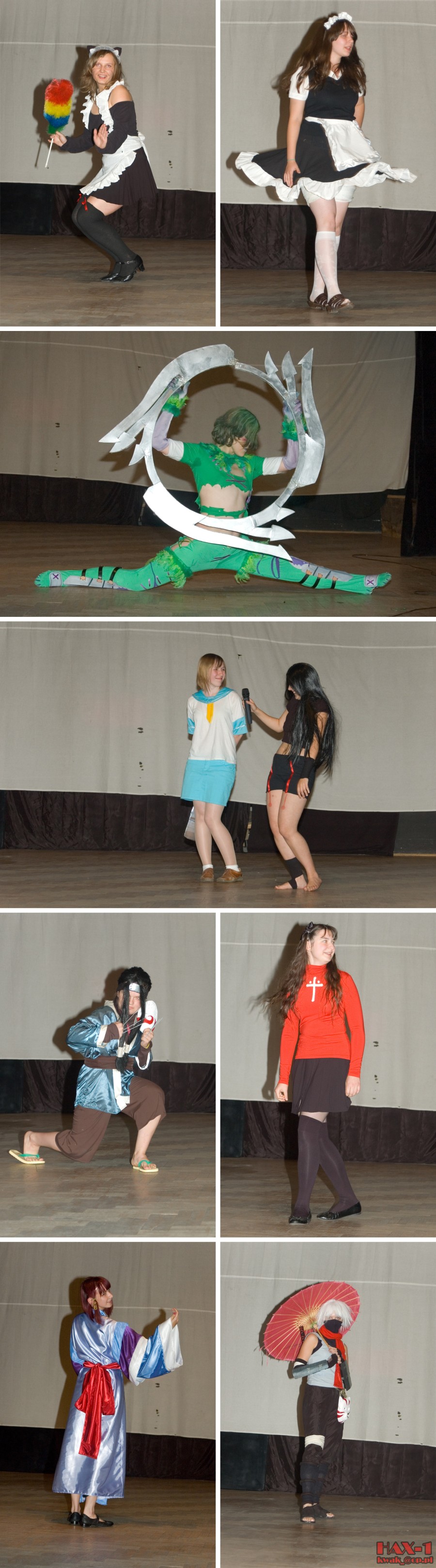 HAX-1 (Kwak): Cosplay, prezentacje strojów