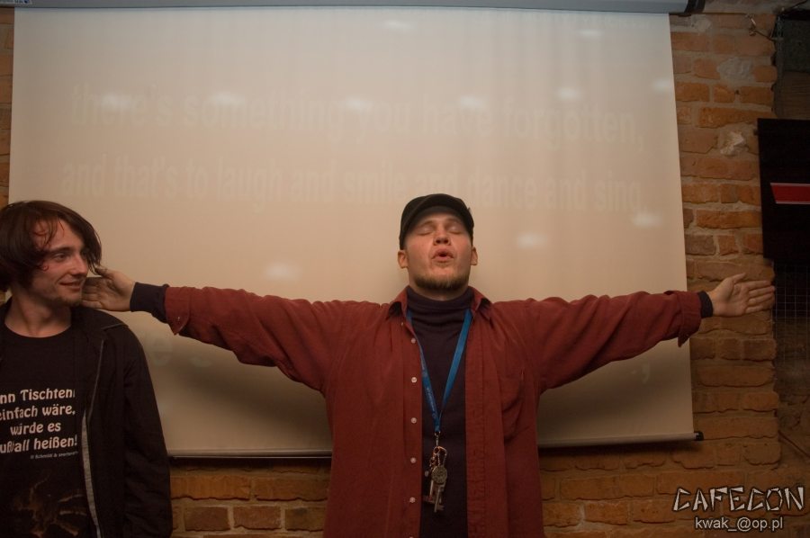 CafeCon 2 (Kwak): „Always look on the bright side of live”