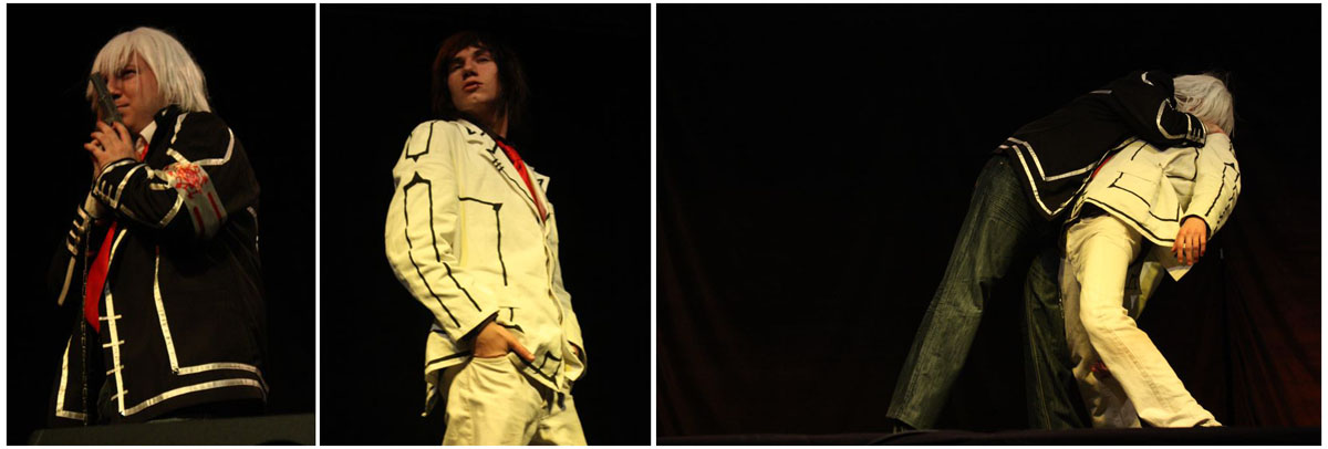 MAGNIFIcon VII - cosplay (Yen): Paul Van K (Zero Kiryuu) i Kruczek (Kaname - Vampire Knight)