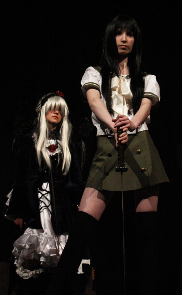 MAGNIFIcon VII - cosplay (Yen): Kuma-chan (Suigintou - Rozen Maiden) - II miejsce strój i Luthien (Shana - Shakugan no Shana)