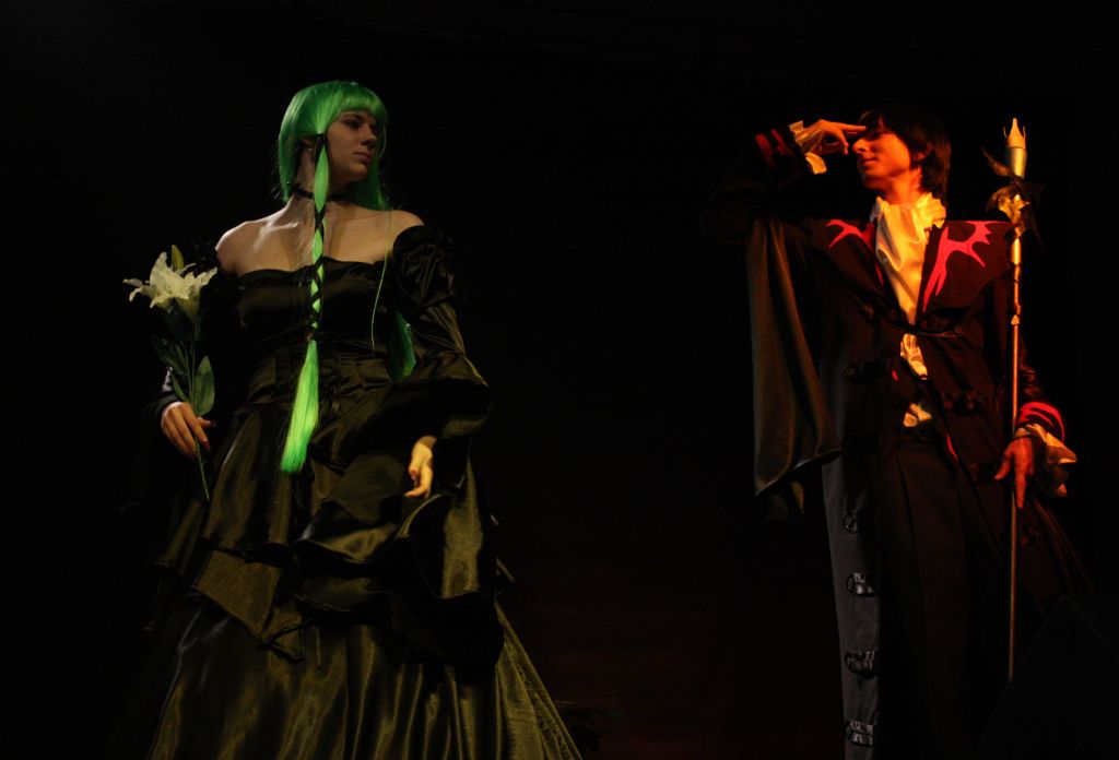 MAGNIFIcon VII - cosplay (Yen): AkatsukiNoShin (C.C.) i Peter (Lelouch Vi Britannia - Code Geass)