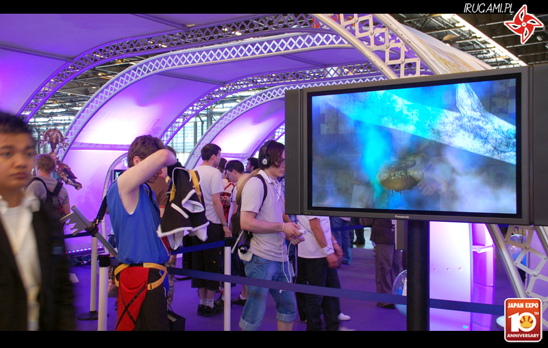 Japan Expo 2009 (Knp, Mesiaste): Game zone - Final Fantasy wii
