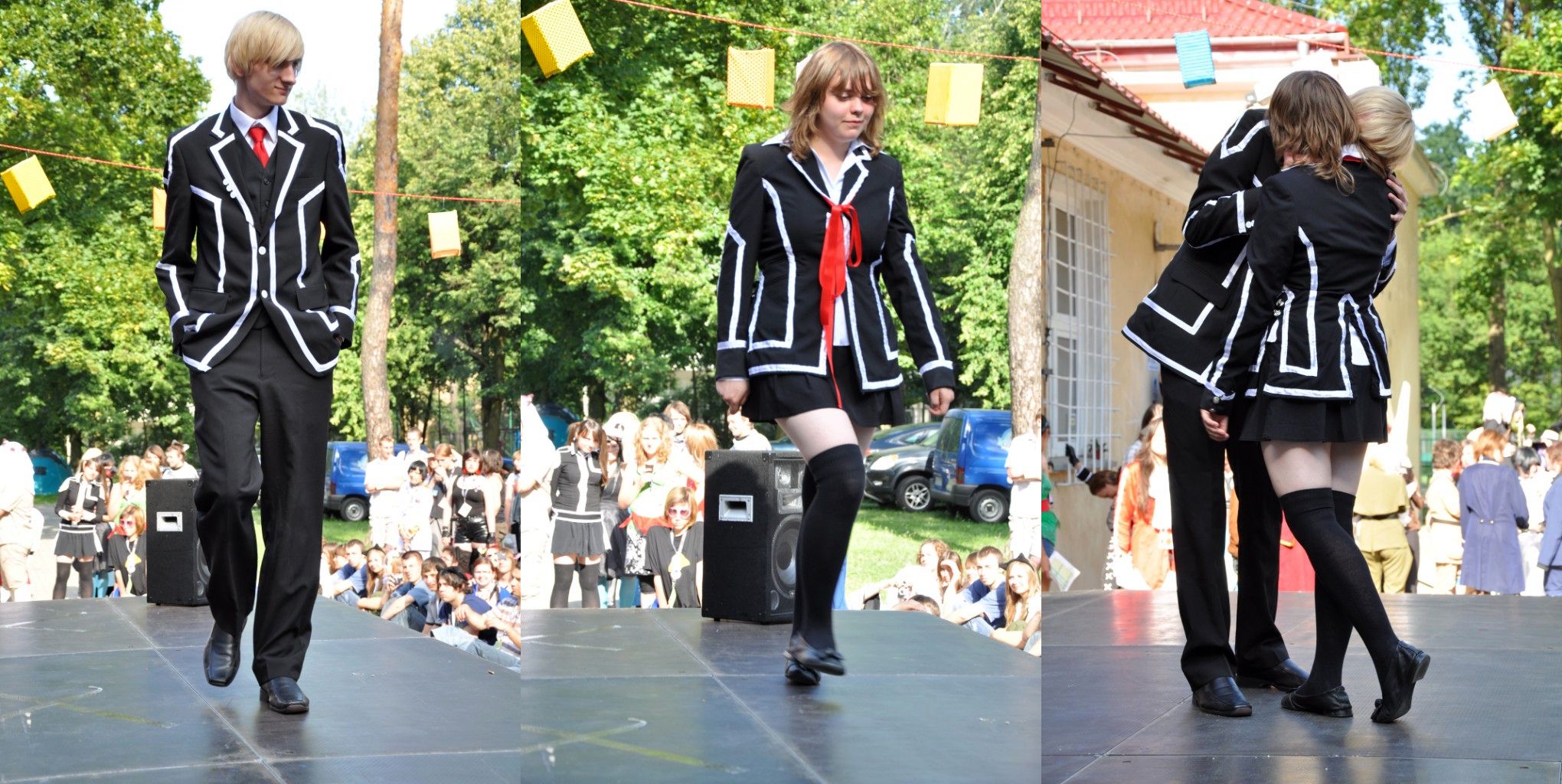 Animatsuri 2 (Grigor): Okazaki i Ana jako Zero Kiryuu i Yuuki Cross z serii Vampire Knight