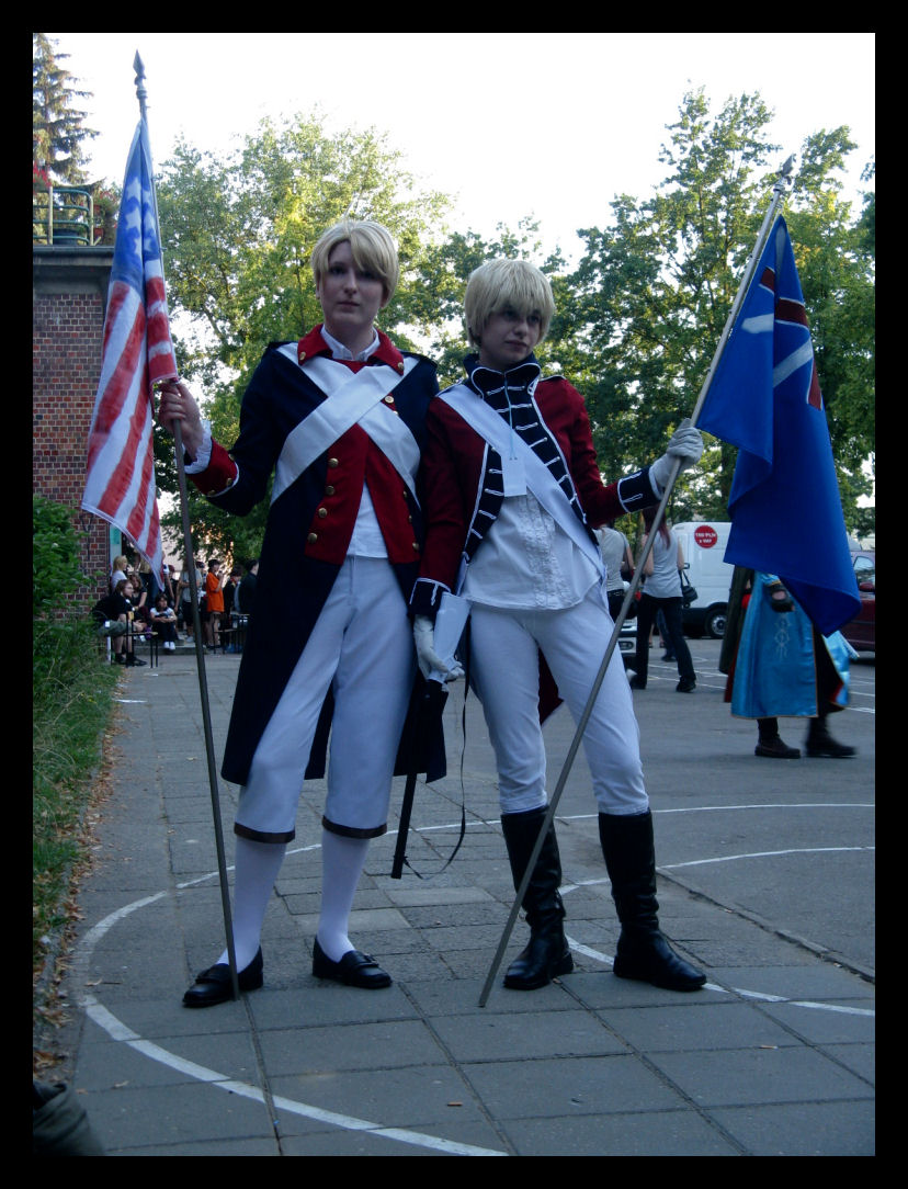 PierniCON 5 — cosplay (SQuall): Hetalia - USA & Anglia