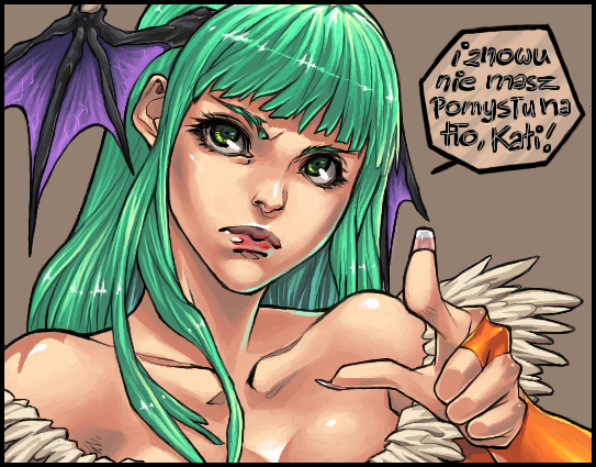 Daimida 3: Morrigan (oekaki)