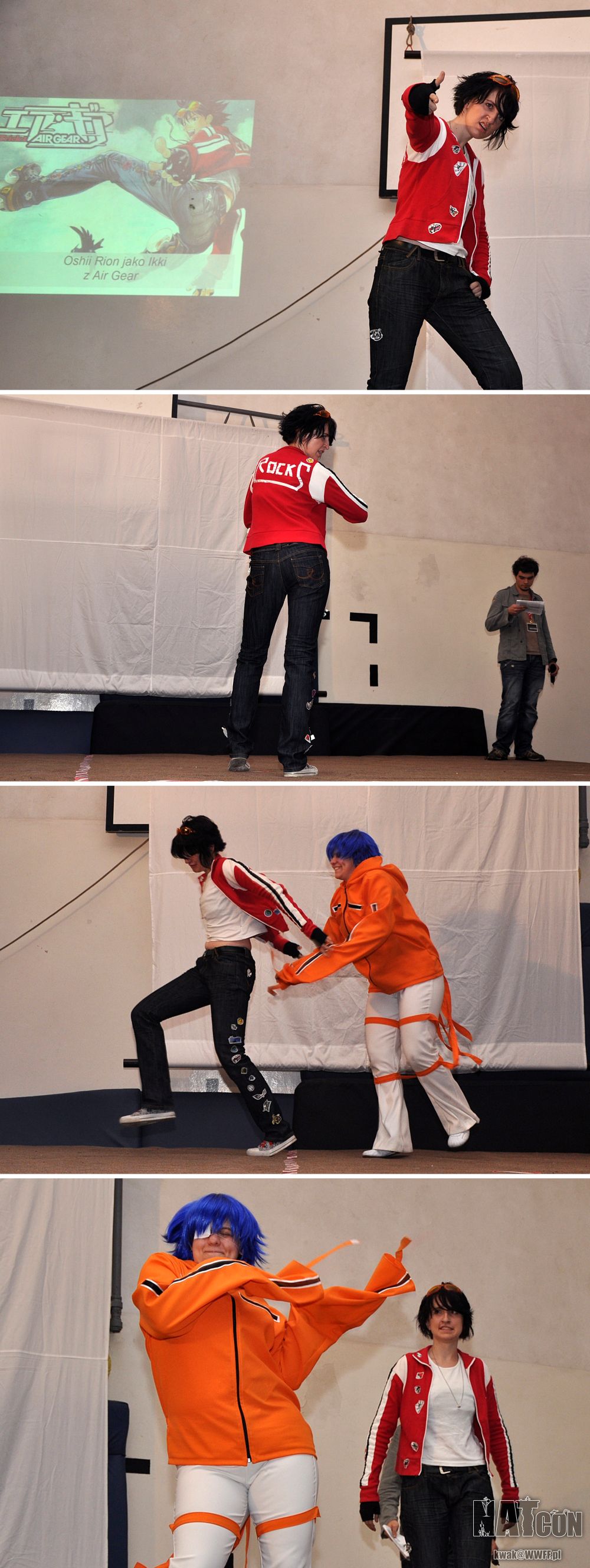 NATcon — cosplay (Kwak): Ikki i Agito Wanijima, Air Gear