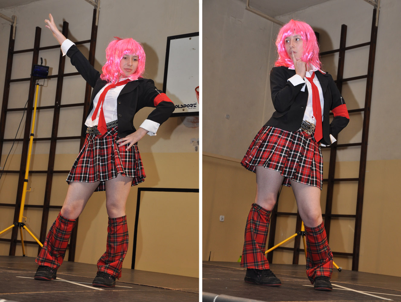 Nejiro — cosplay (Kwak): Nelly jako Amu Hinamori (Shugo Chara!)