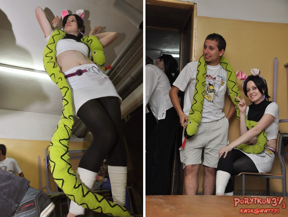 Porytkon 3 i ⅓ — cosplay (Kwak): Takiemu Oro to ja się dam omotać :)