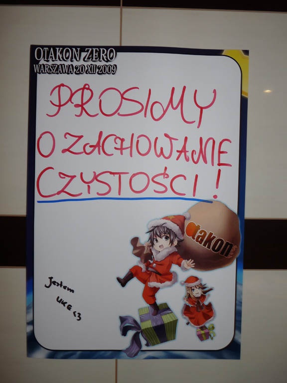 Otakon Zero (ruddy, Isia): Tagujcie się na plakacie XD