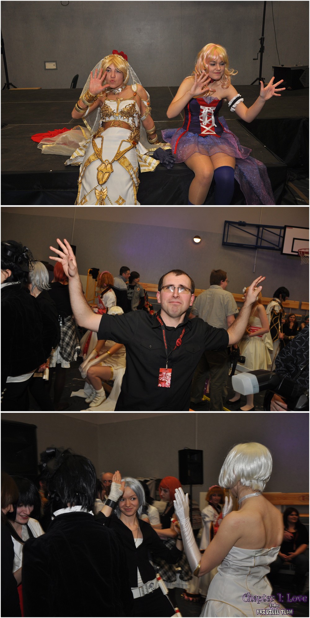 Chapter 1: Love — cosplay (Mietek, Zbysiu & BRZUZEEE TEAM): 