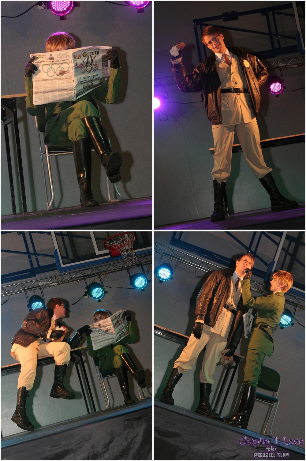 Chapter 1: Love — cosplay (Mietek, Zbysiu & BRZUZEEE TEAM): Regon (Axis Powers Hetalia)
