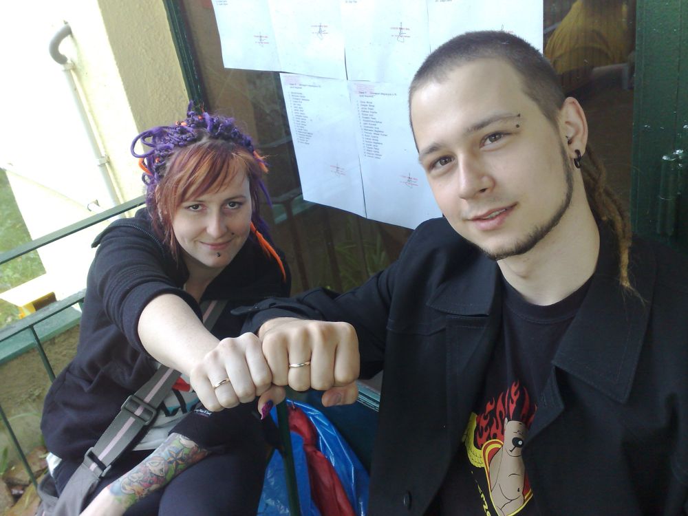 B-2 (TeamMJ, TeamRaven404, TeamVegon Brzuzeeee): Świeżo upieczeni nowożeńcy - jeszcze raz gratulacje!
