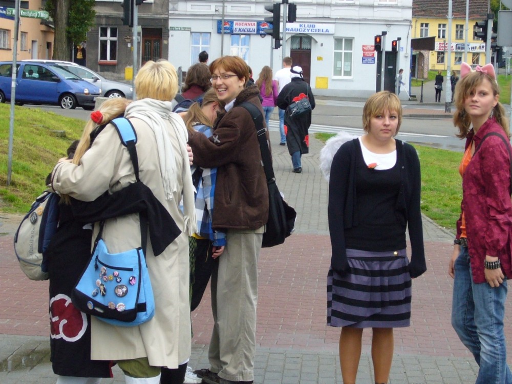 Cosplay Walk w Zielonej Górze (wielu autorów): Ameryka i Rosja jako masowi pocieszyciele.