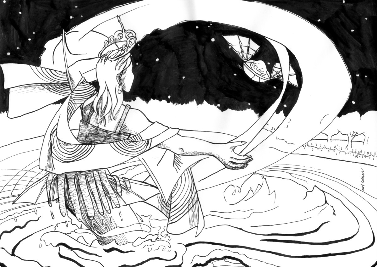 DoubleBack prezentuje: Fanzin youkou (galeria): 35_ilustracje do tekstu - Aqua Essentia (Akaszik)