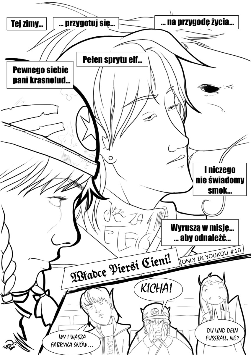 DoubleBack prezentuje: Fanzin youkou (galeria): 45_komiks - Wladca Piersi Cieni promo (Yen)