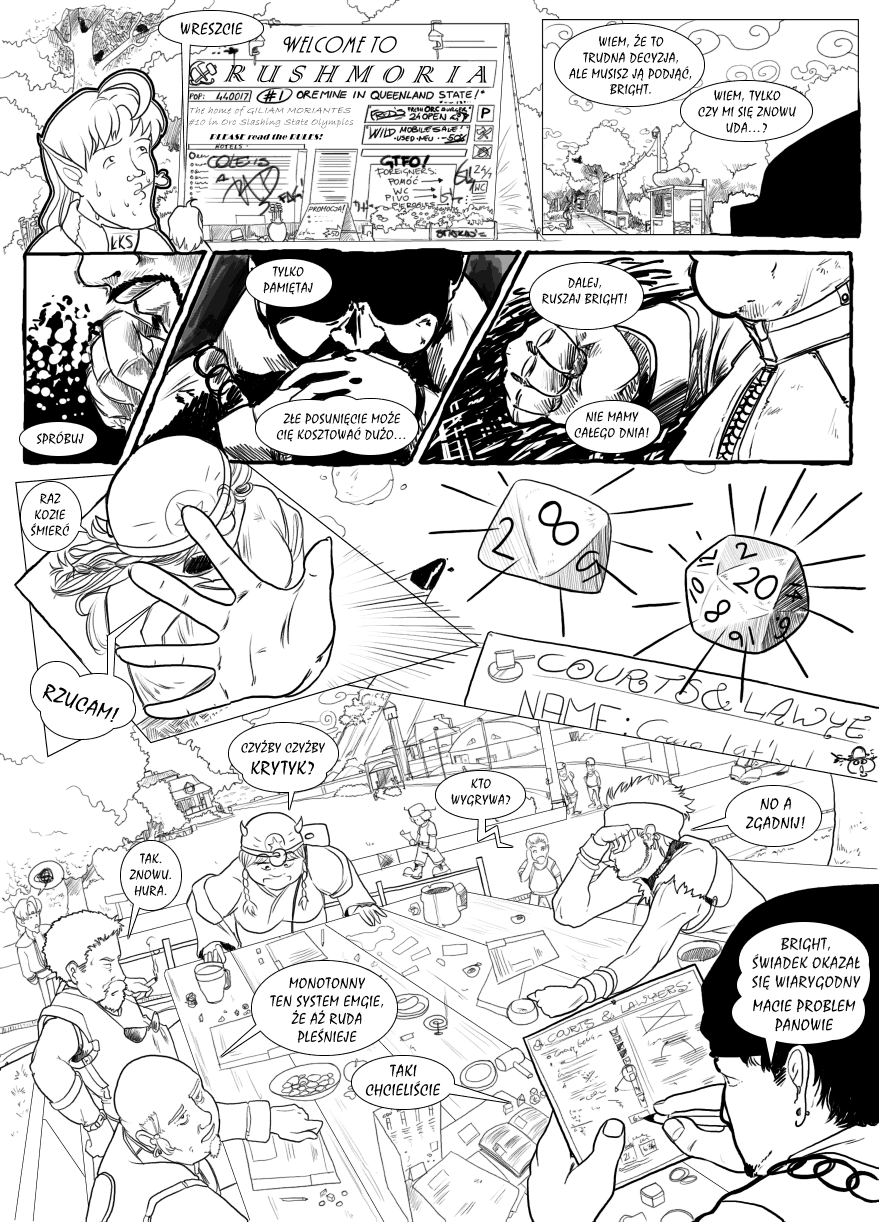 DoubleBack prezentuje: Fanzin youkou (galeria): 48_komiks - Wladca Piersi Cieni (Yen)