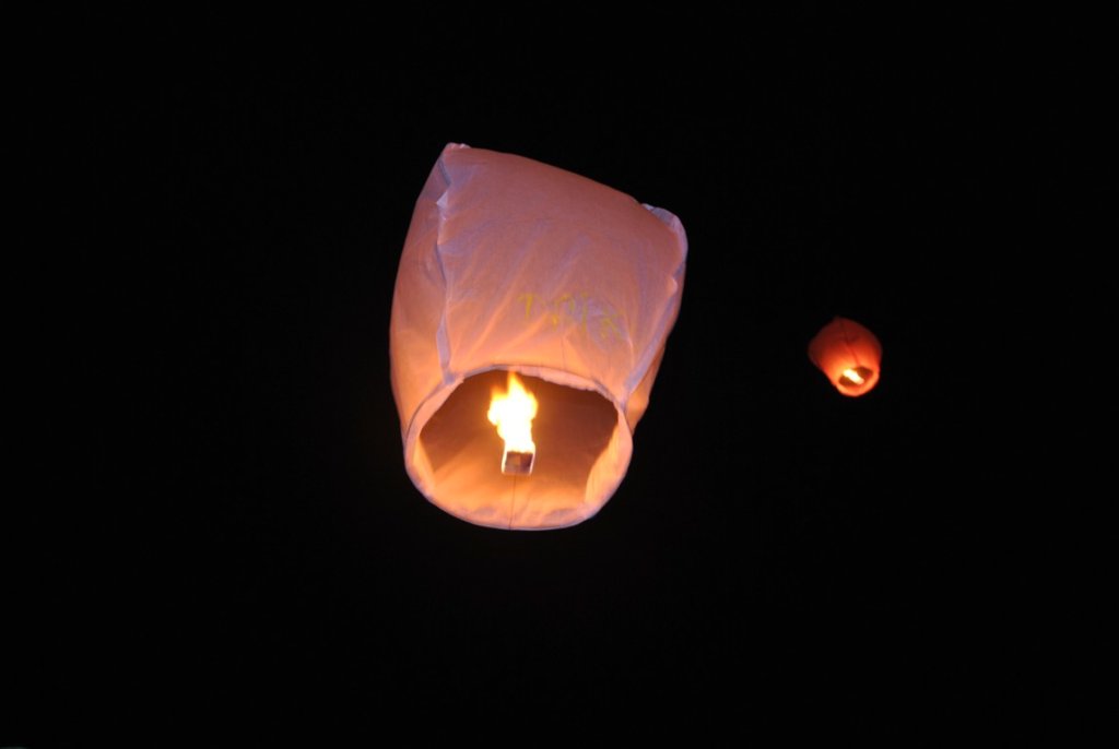 Midoricon (Daiku): Puszczanie Lampionów